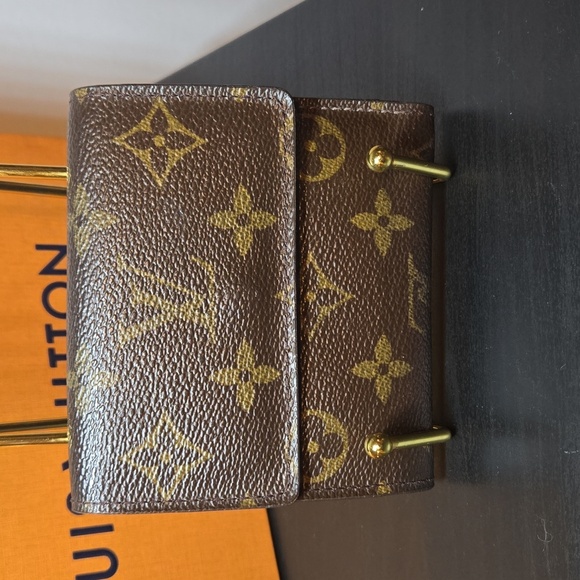 LOUIS VUITTON BROWN MONOGRAM ELOISE COMPACT WALLET - Picture 3 of 8
